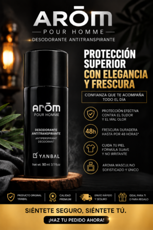 DESODORANTE AROM POUR HOMME
