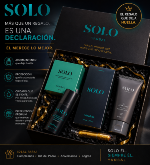 PACK SOLO PREMIUM YANBAL – SET DE REGALO PARA CABALLERO