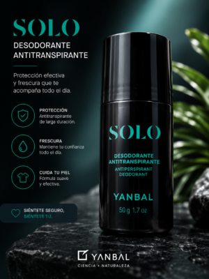SOLO DESODORANTE ANTITRANSPIRANTE – YANBAL