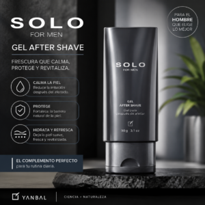 SOLO FOR MEN – GEL AFTER SHAVE YANBAL