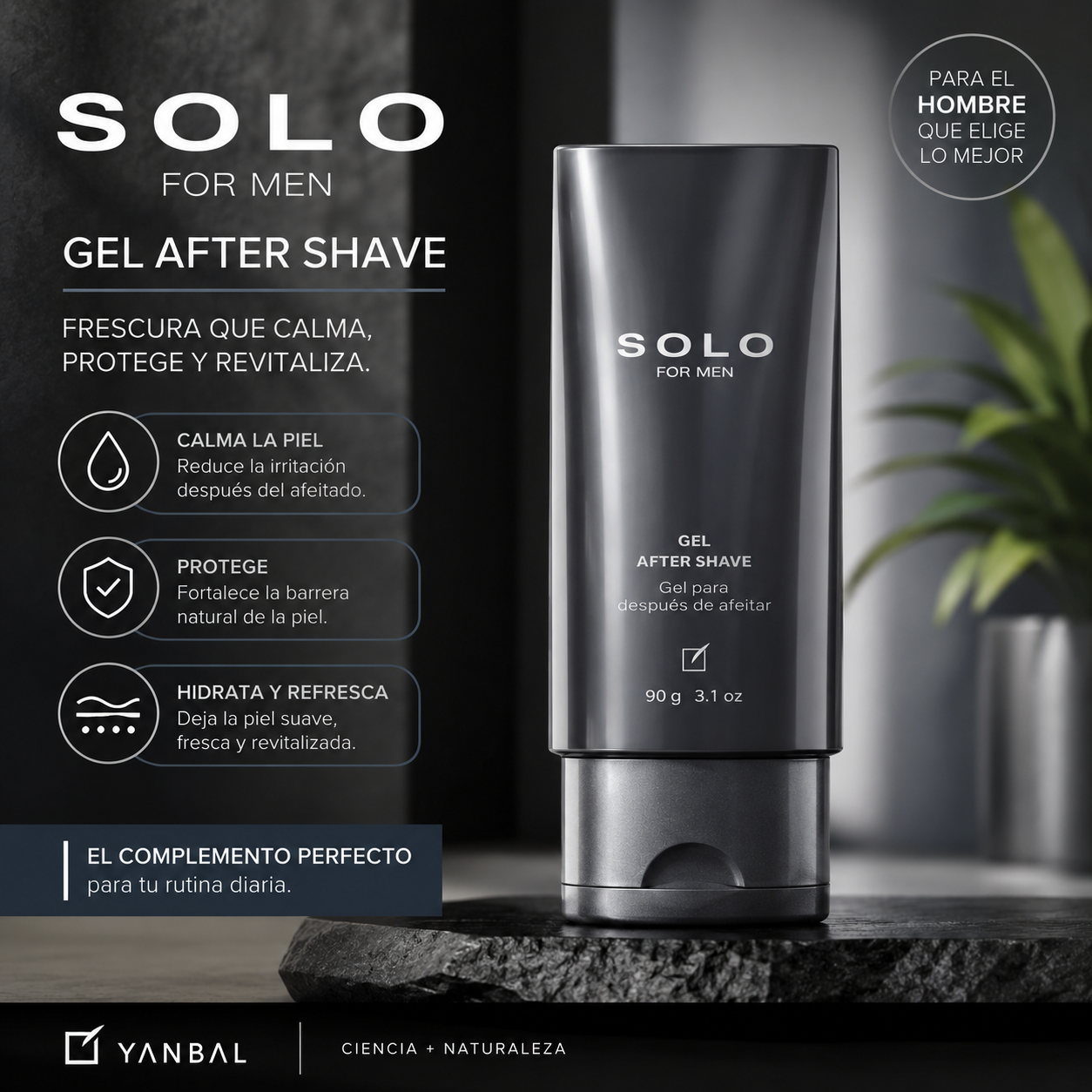 SOLO FOR MEN – GEL AFTER SHAVE YANBAL